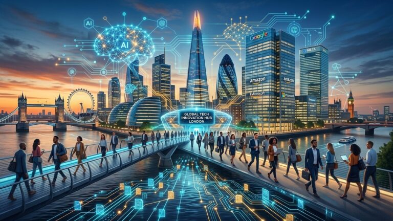 Why US AI Giants Are Expanding Rapidly in London