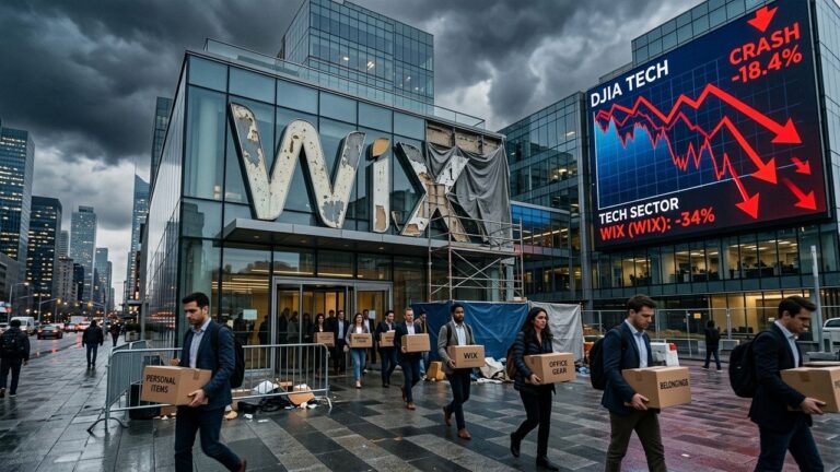 Wix Stock Tumbles on 20% Workforce Cut and Growth Warning