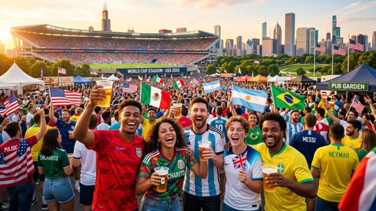World Cup Fans Embrace America’s Warmth and Beer Scene