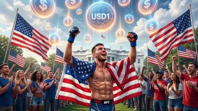 World Liberty Boosts UFC Freedom 250 With USD1 Stablecoin Bonuses