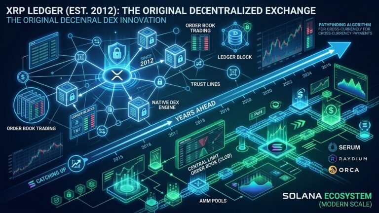 XRP Ledger Pioneered DEX Tech Years Ahead of Solana