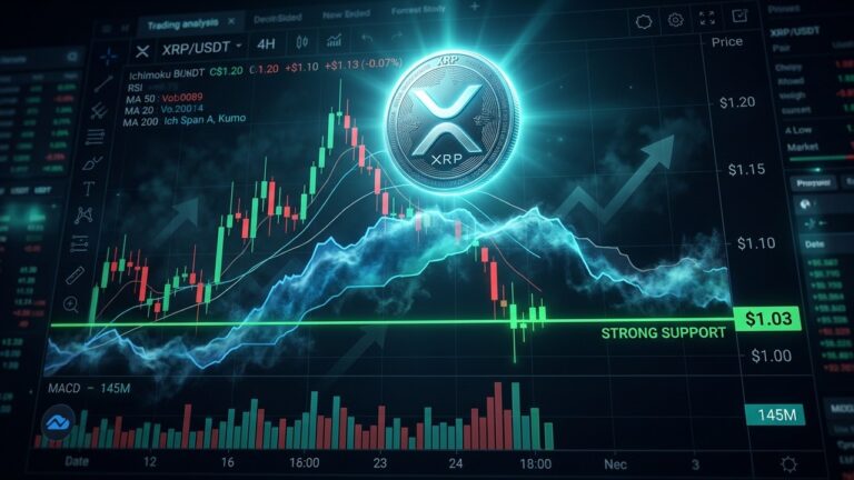 XRP Price May Test $1.03 Support Without Breaking Long-Term Uptrend