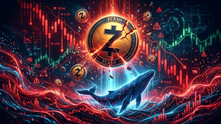 Zcash Crashes 50 Percent After Bug Shock and Major Selloff