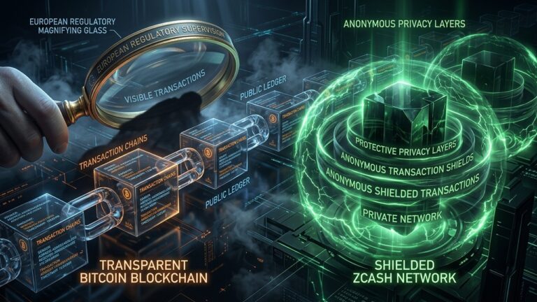 Zcash Rises as Bitcoin Faces Europe Privacy Backlash