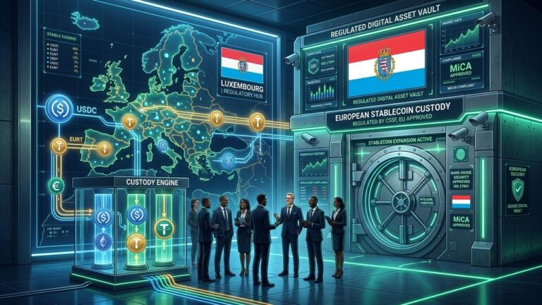 Zodia Custody Secures Luxembourg Licence for EU Stablecoin Expansion