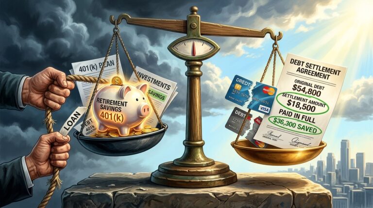 401k Loan vs Debt Settlement: Best Option for Credit Card Debt?