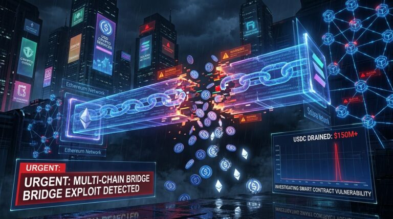 AFX Bridge Exploit Drains 24 Million USDC Attacker Buys Thousands ETH