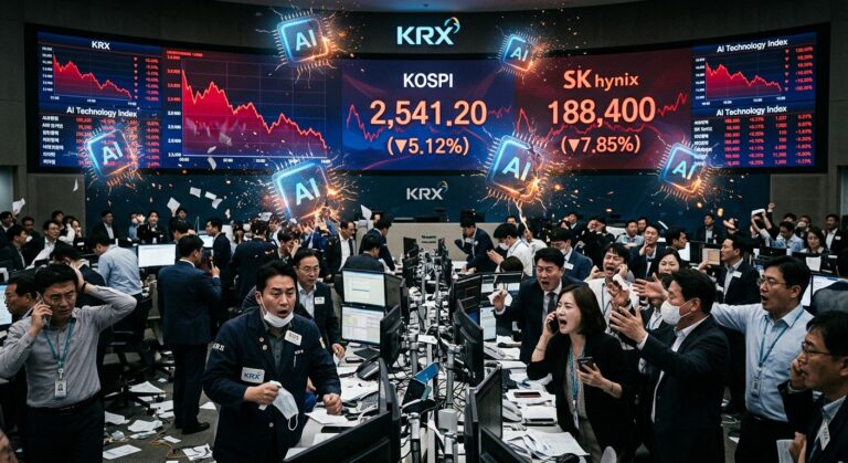 AI Stock Unwind Triggers South Korea Market Panic With SK Hynix Plunge