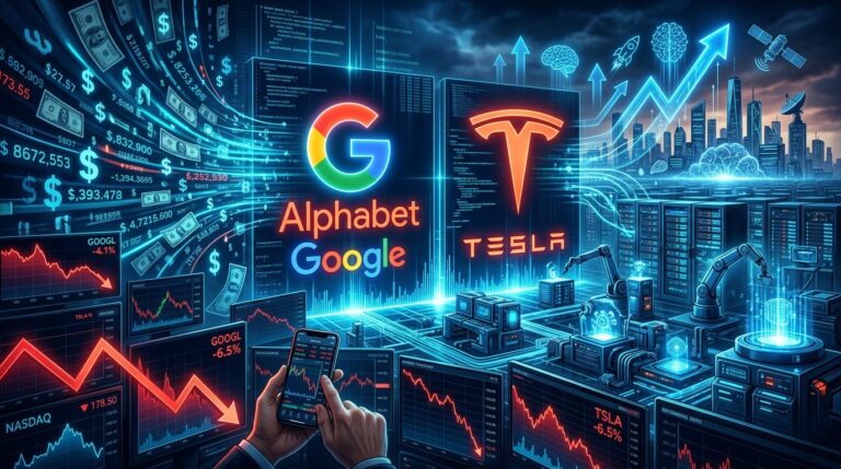 Alphabet and Tesla Test Investor Patience With Huge AI Spending