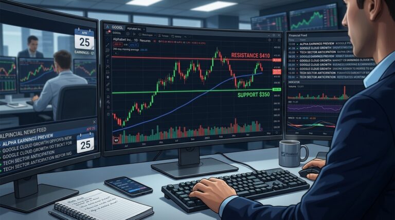 Alphabet Earnings Preview: Critical Chart Levels Before the Report