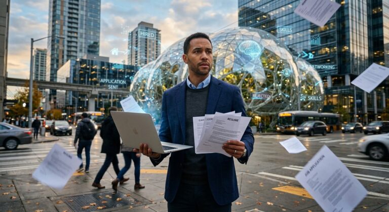 Amazon Layoffs Impact: Burnout and Job Struggles in Tech