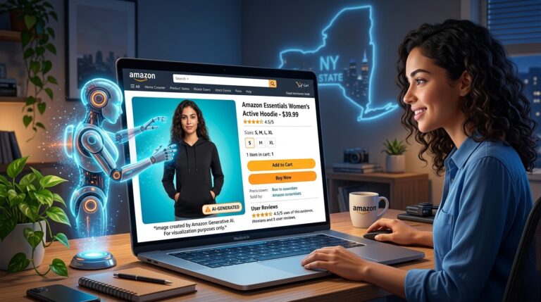 Amazon Requires AI Image Labels for Sellers After New York Law