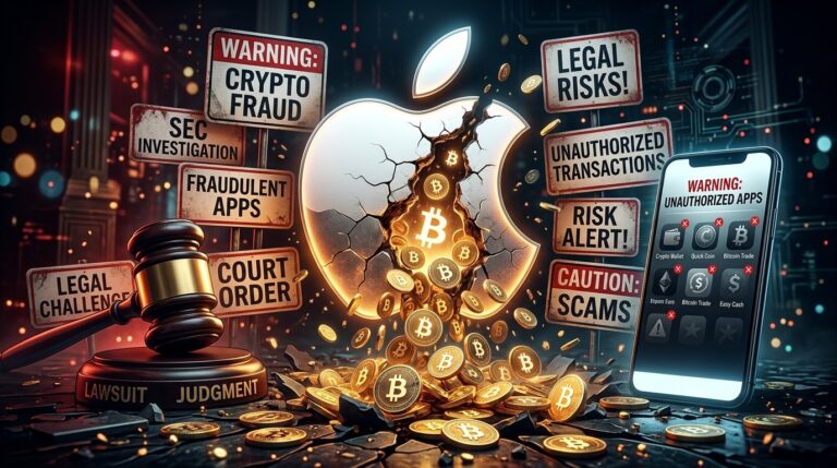 Apple Faces $1.8 Million Lawsuit Over Fake Bitcoin Wallet Apps