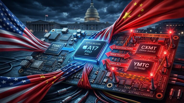 Apple Faces Senate Deadline on China Memory Chips Supply