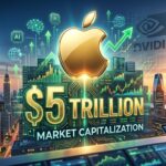Apple Hits $5 Trillion Market Cap Milestone First Time