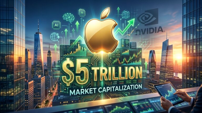 Apple Hits $5 Trillion Market Cap Milestone First Time