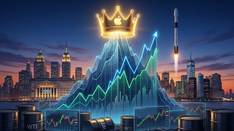 Apple Reclaims Crown as Markets React to Tech Shifts and Geopolitics