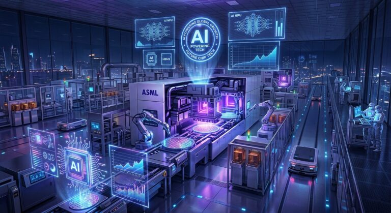 ASML Raises Sales Forecast Again on Explosive AI Chip Demand