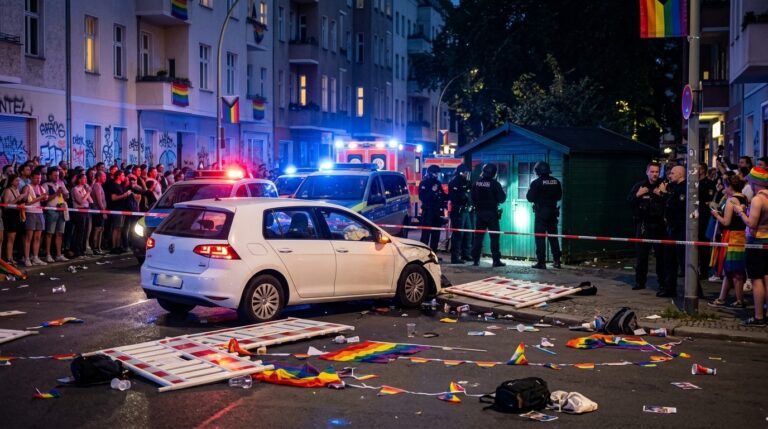 Berlin Pride Attack: Terror Suspect Killed After Deadly Vehicle Rampage