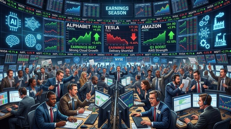 Biggest Midday Stock Movers Today: Alphabet Tesla Amazon and More