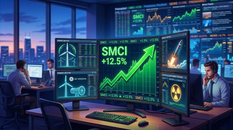Biggest Premarket Stock Movers Today: SMCI Surges on Earnings Strength