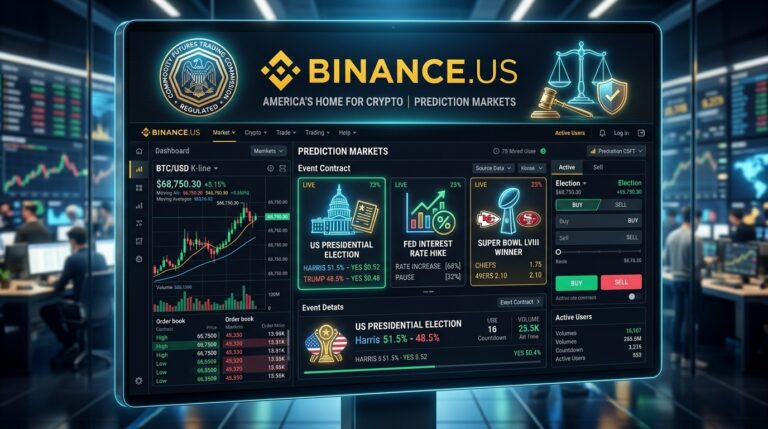 Binance US Pursues CFTC License for Prediction Markets Expansion