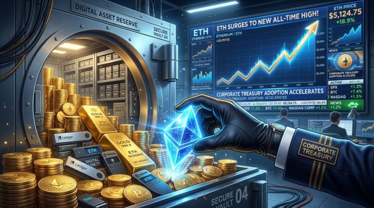 BMNR Stock Surges 10% as BitMine Boosts Ethereum Treasury