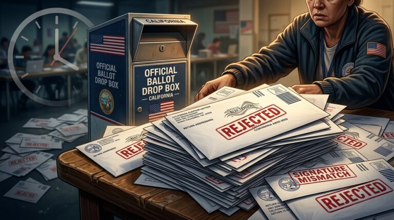 California Primary Election Sees Over 148000 Mail Ballots Rejected