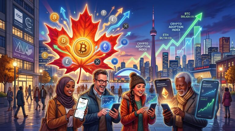 Canada Crypto Ownership Surges to 25 Percent in 2026