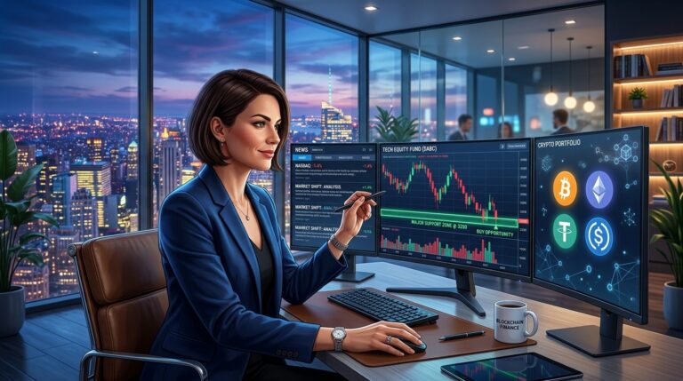 Cathie Wood Snaps Up $14M Circle Shares as CRCL Tests Major Support
