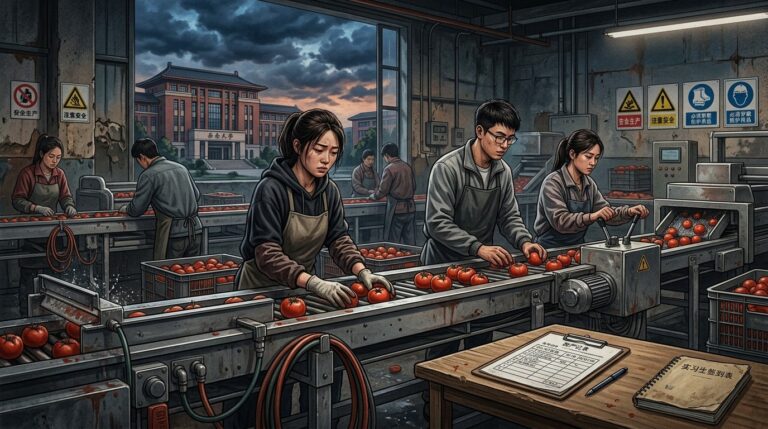 Chinese University Accused of Forcing Students Into Factory Labor