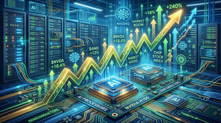 Chip Stocks Surge Higher as AI Demand Fuels Massive Rally