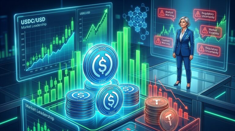 Circle Shares Climb as USDC Leads Stablecoin Volumes