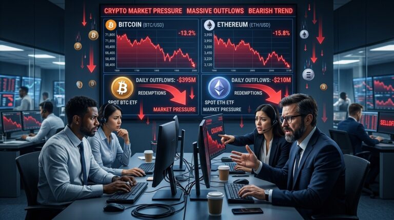Citi Cuts Bitcoin Ether Targets Amid Deepening ETF Outflows