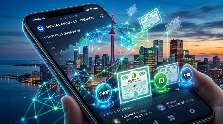 Coinbase Everything Exchange Heads to Canada With Tokenized Stocks