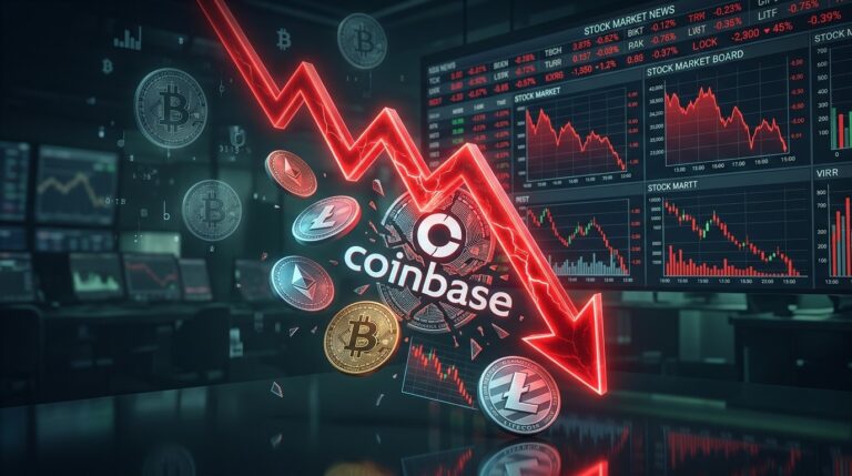Coinbase Shares Tumble After Disappointing Q2 Earnings Miss