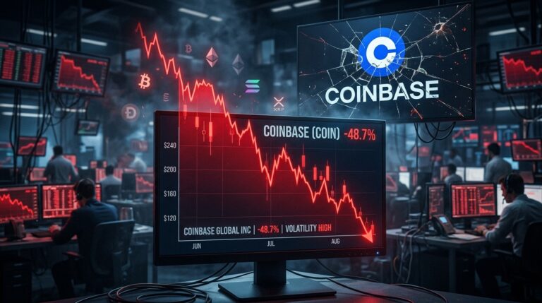 Coinbase Stock Drops 12 Percent After Q2 Revenue Miss