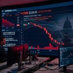 Coinbase Stock Drops 4% as CLARITY Act Passage Odds Fall to 37%