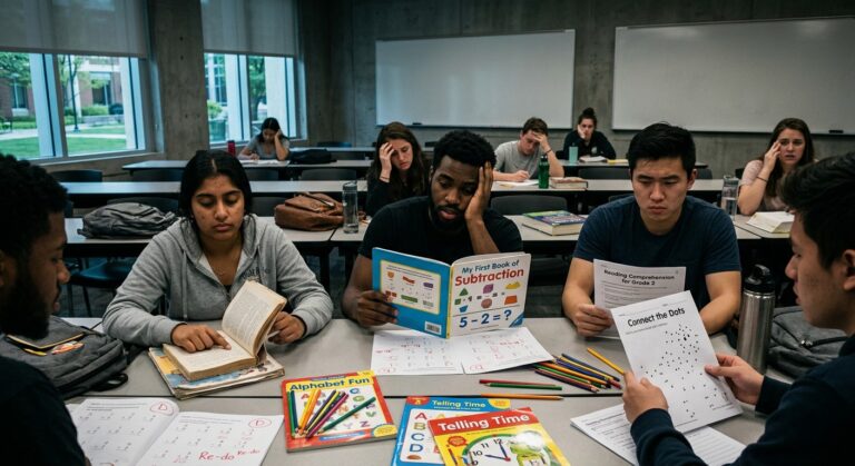 College Students Testing At 10 Year Old Levels Shocking Survey Reveals