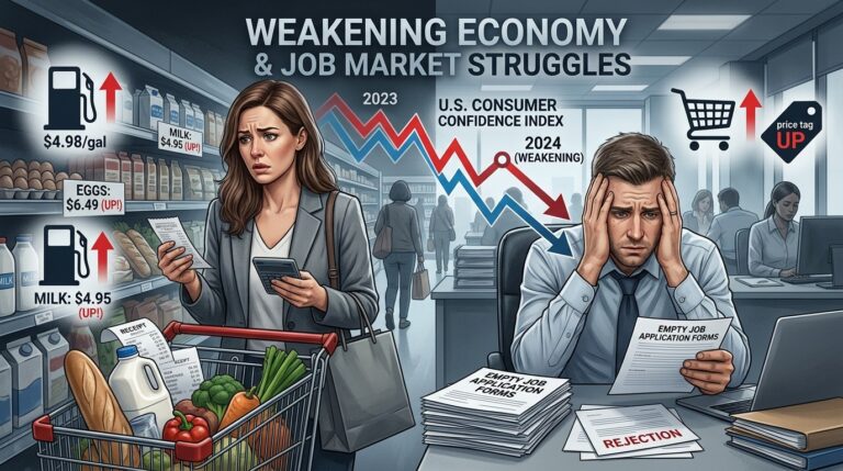 Consumer Confidence Slips as Job Market Signals Turn Ugly