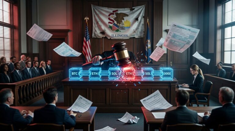 Crypto Lobby Sues Illinois Over Blockchain Tax Constitutionality