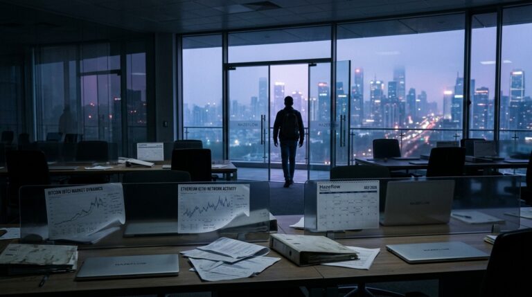 Crypto Research Firm Hazeflow Shuts Down Founder Steps Away