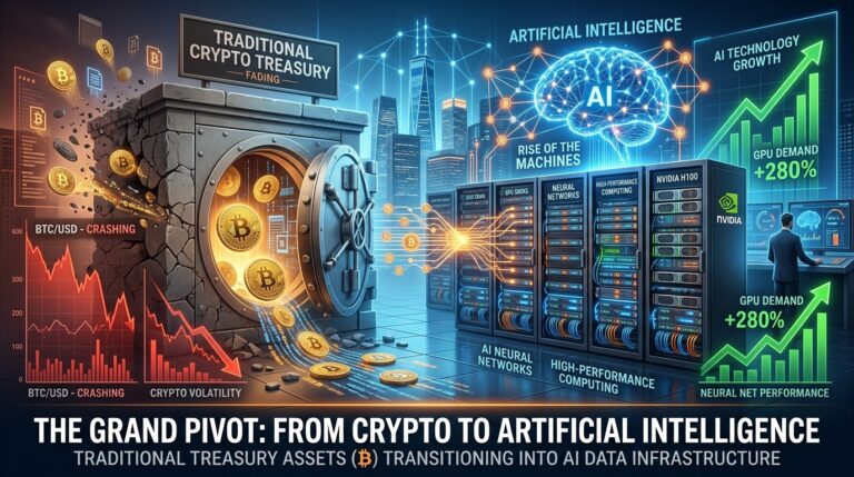 Crypto Treasury Firms Pivot to AI as DAT Model Struggles