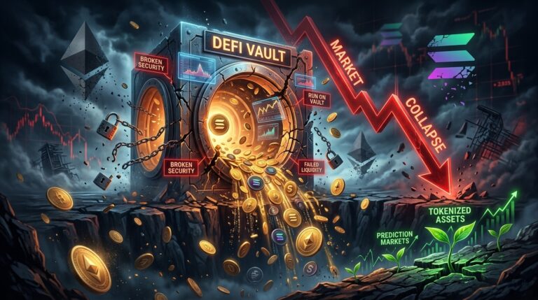 DeFi Hit Hard by Crypto Contraction Losing $43B in First Half 2026