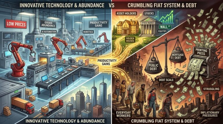 Deflation Is Not the Villain – Why Our Fiat System Is Failing Us