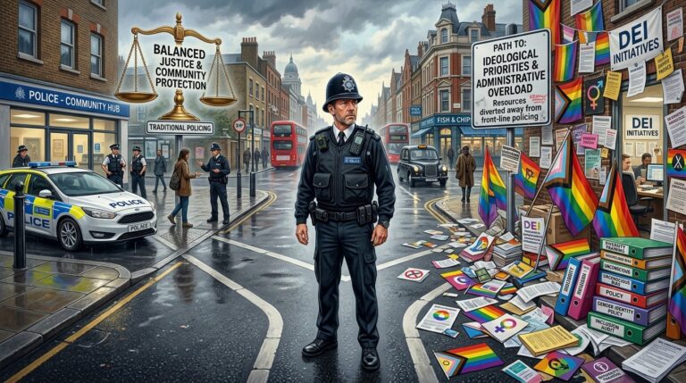 DEI Initiatives Undermining British Police Effectiveness