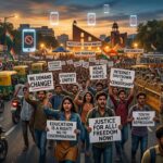 Delhi Internet Shutdown: Youth Protests Escalate Over Exam Leaks Crisis