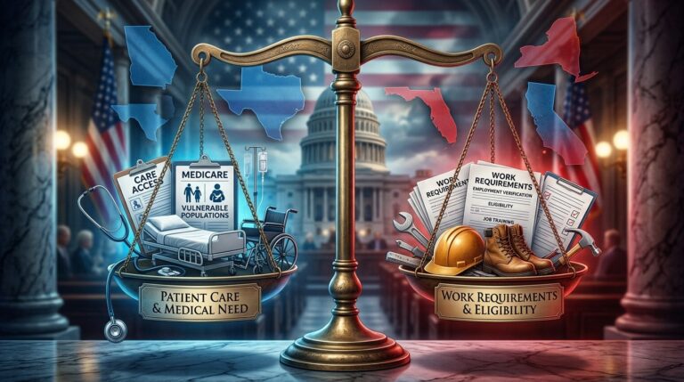 Democrat States Challenge Trump Medicaid Work Requirements