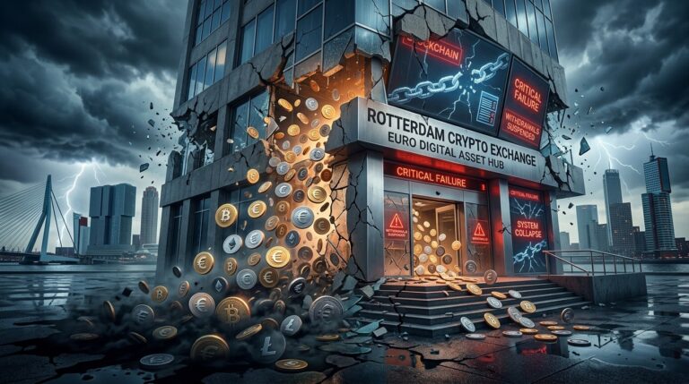 Dutch Crypto Exchange Knaken Collapses With €7 Million Missing