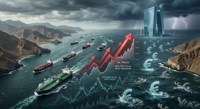 ECB Rate Rethink as Hormuz Tensions Spike Oil Prices
